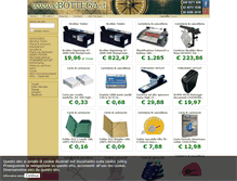 Tablet Screenshot of ebottega.it